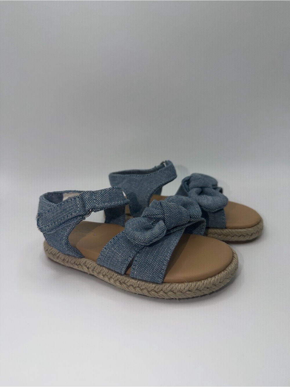 GAP Blue Knot Front Girls' Espadrille Sandals
